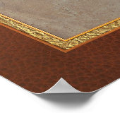 Muschel - Konchologie - Conch Poster (Ecke)