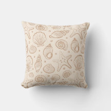 Muschel Küsten Nautilus Boho Strand Neutral Creme