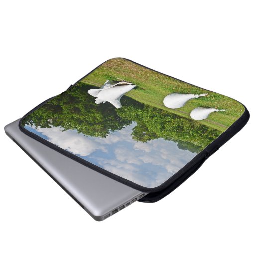 Muschel Laptop Sleeve (Vorne Knopf)