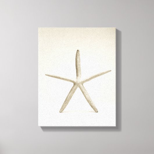 Muschel Leinwanddruck (Vorderseite)