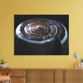 Muschel Leinwanddruck (Insitu (Wohnzimmer))