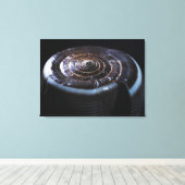 Muschel Leinwanddruck (Insitu (Holzboden))