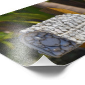 Muschel Mailbox, Fort Myers Beach, Florida Fotodruck (Ecke)