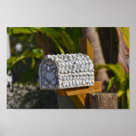 Muschel Mailbox, Fort Myers Beach, Florida Poster