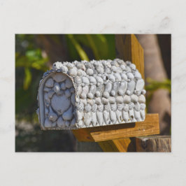 Muschel Mailbox, Fort Myers Beach, Florida Postkarte