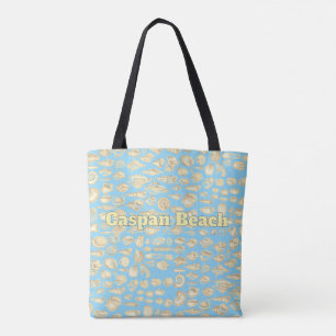 Muschel - Meer der Muscheln - Hellblau Tasche