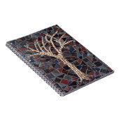 Muschel Mosaik Tree Notizblock (Rechte Seite)