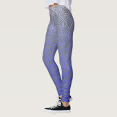 Muschel pattern.03.nbg Gray BG Leggings (Links)