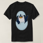 Muschel Penguin Egg T-Shirt (Design vorne)