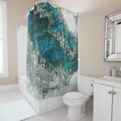 Muschel Perl und Silber 2 Duschvorhang (Beispiel)