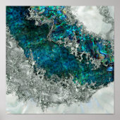 Muschel Perl und Silber 2 Poster (Vorne)