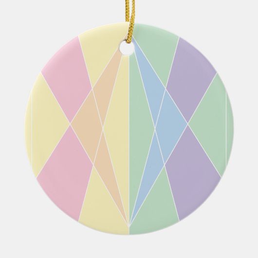 Muschel (Planar) Keramik Ornament (Vorne)