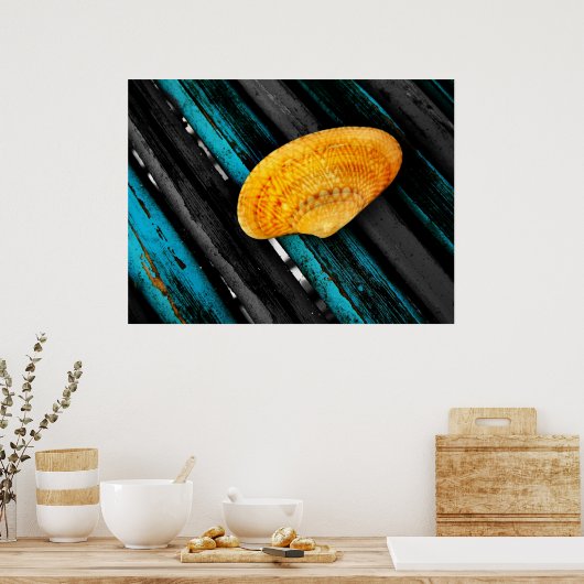 Muschel Poster (Küche)