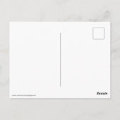Muschel Postkarte (Rückseite)