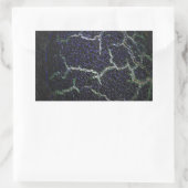 Muschel Rechteckiger Aufkleber (Tasche)