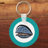 Muschel Schlüsselanhänger (Vorderseite)