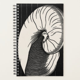 Muschel Sea by Julie de Graag Planner Planer