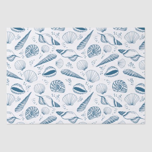 Muschel Seidenpapier (Vorderseite)