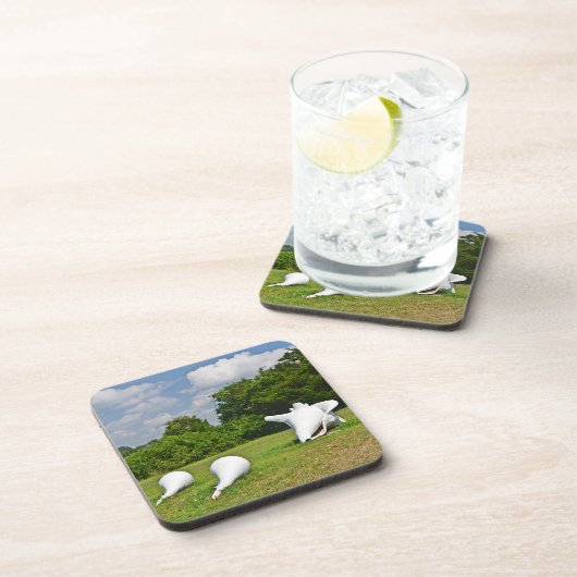 Muschel Skulptur Untersetzer (Rechte Seite)