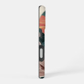 Muschel-Sonnenuntergangsstrand iPhone 16 Hülle (Rechte Seite)