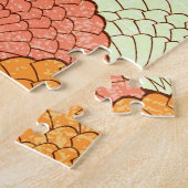 Muschel Spektakel: Abstrakte Meeresmuster Puzzle (Seite)