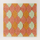 Muschel Spektakel: Abstrakte Meeresmuster Puzzle (Horizontal)