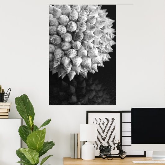 Muschel Sphere Poster (Heimbüro)