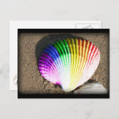 Muschel Stolz Postkarte (Vorne/Hinten)