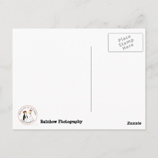 Muschel Stolz Postkarte (Rückseite)