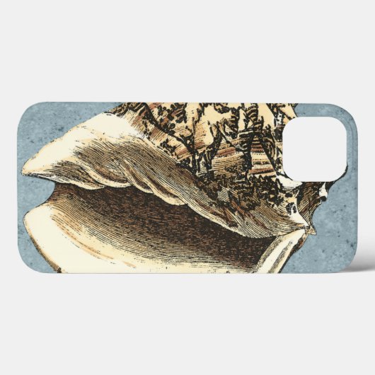 Muschel Stonewash Conch Case-Mate iPhone Hülle (Rückseite (Horizontal))