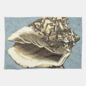 Muschel Stonewash Conch Geschirrtuch (Horizontal)