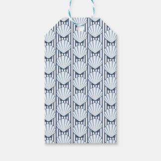 Muschel Stripe Elegance! Geschenkanhänger
