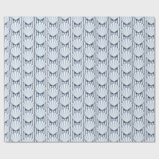 Muschel Stripe Elegance! Geschenkpapier