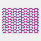 Muschel Stripe Elegance! Geschenkpapier Set (Vorderseite 3)