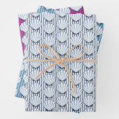 Muschel Stripe Elegance! Geschenkpapier Set (Beispiel)