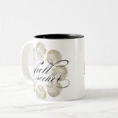 Muschel-Sucher Zweiton Tasse - 15 Unze (Vorderseite Links)