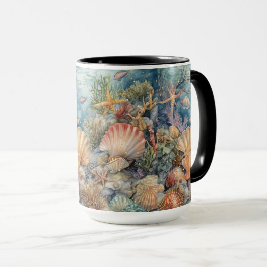 Muschel Tasse (VorderseiteRechts)