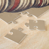 Muschel Trio über Khaki Puzzle (Seite)