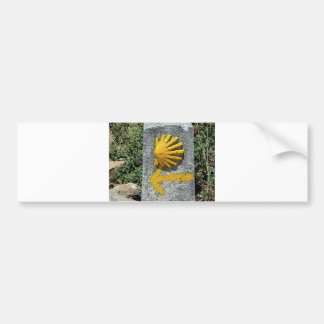 Muschel und Pfeil EL Camino unterzeichnen, Spanien Autoaufkleber