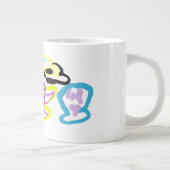 Muschel und Seestern Jumbo-Tasse (Rechts)
