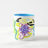 Muschel und Seestern Tasse (Zentrum)