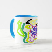 Muschel und Seestern Tasse (Vorderseite Links)