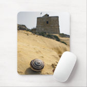 Muschel und Tower, Gozo, Malta Mousepad (Mit Mouse)