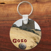 Muschel und Tower, Gozo, Malta Schlüsselanhänger (Vorderseite)