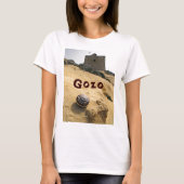 Muschel und Tower, Gozo, Malta T-Shirt (Vorderseite)
