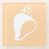 Muschel Untersetzer (Vorderseite)