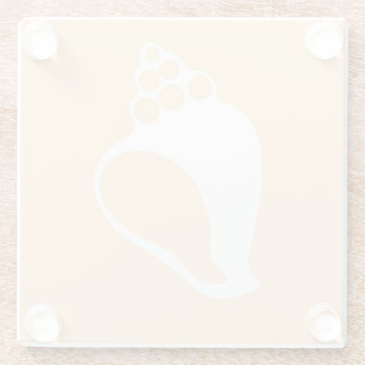 Muschel Untersetzer (Rückseite)