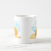 ​ Muschel. Unterwasserwelt. ​ Kaffeetasse (Mittel)