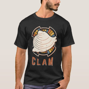 Muschel Vintage Klassiker Retro Tierliebe T-Shirt