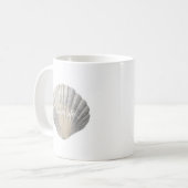 Muschel von Beach Life Typografie Coffee Tasse (Vorderseite Links)